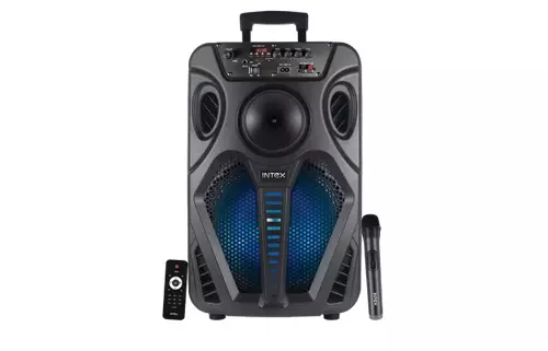 KARAOKE ZVUČNIK INTEX T-311 TUFB BTV5.0 TROLLEY/ FM/AUX/USB/1 X BEŽIČNI MIKROFON/DALJINSKI/TWS 55W