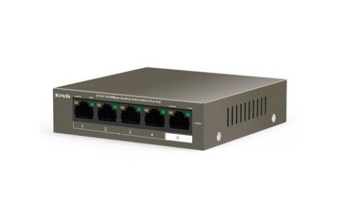 X-TENDA TEF1105P-4-63 * LAN 5-PORT 10/100 POE SWITCH RJ45 PORTS (2660) FO