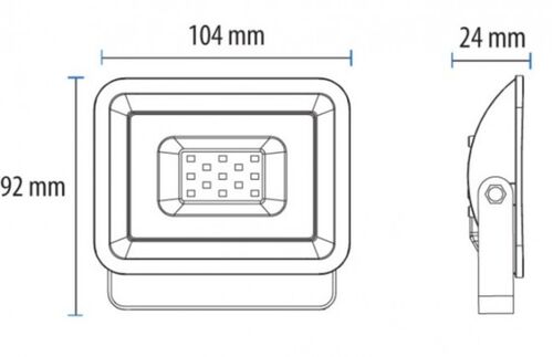 LED REFLEKTOR 10W LRF013EW-10/WH