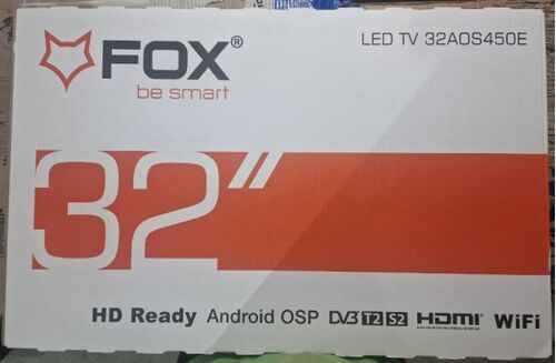 TV FOX 32AOS450E SMART TELEVIZOR, LED, HD READY, 32INC(81CM), ATV,DTV-T/C/T2