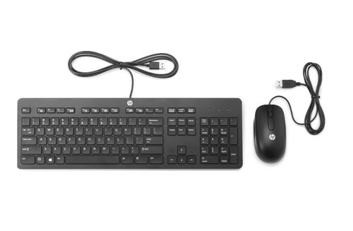 TASTATURA+MIŠ HP SLIM/ŽIČNI SET/T6T83AA/CRNA