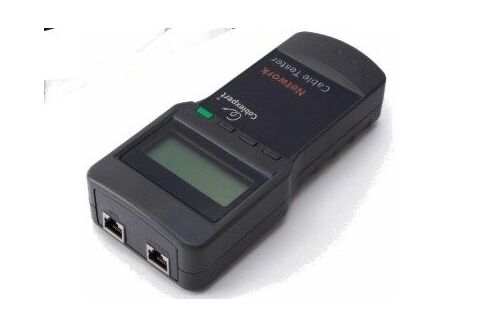 NCT-3 GEMBIRD DIGITAL NETWORK CABLE TESTER. SUITABLE FOR CAT 5E, 6E, COAXIAL, AND TELEPHONE CABLE