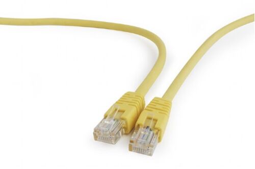 PP12-1.5M/Y GEMBIRD MREZNI KABL, CAT5E UTP PATCH CORD 1.5M YELLOW