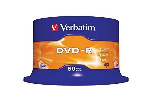 VERBATIM DVD-R 16X 1/50 KOM