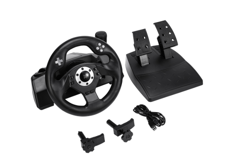 STR-M-40 **GEMBIRD 7-IN-1 RACEMASTER  RACING WHEEL (PC/PS3/PS4/XBOX360/XBOXONE/SWITCH/ANDROID)(5599)