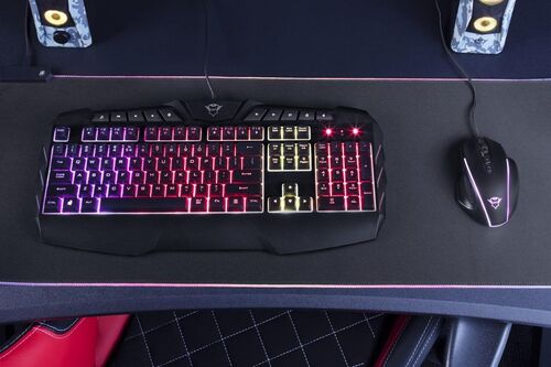 TRUST GXT 881 ODYSS SEMI-MECH KEYBOARD (23855)