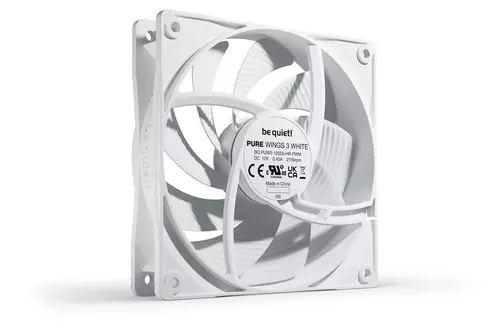 CASE COOLER BE QUIET PURE WINGS 3 120MM PWM HIGH-SPEED BL111 WHITE