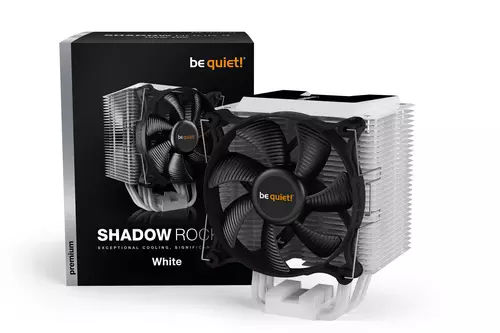 CPU COOLER BE QUIET SHADOW ROCK 3 BK005 (AM4/AM5,1200,1700) TDP 190W WHITE