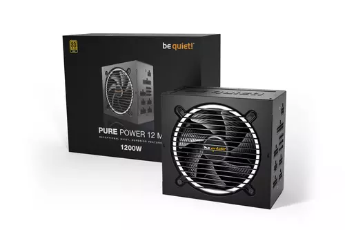 NAPAJANJE BE QUIET PURE POWER 12 M 1200W BN346 GOLD  MODULARNO ATX3.0