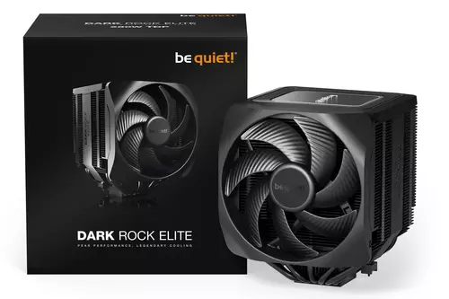 CPU COOLER BE QUIET ARGB DARK ROCK ELITE  BK037 (AM4,AM5,1151,1150,1155,1200,1700)/TDP-280W