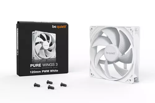 CASE COOLER BE QUIET PURE WINGS 3 120MM PWM BL110 WHITE