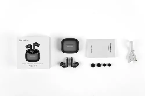 BEŽIČNE SLUŠALICE BLACKVIEW AIRBUDS 4 OBSIDIAN BLACK/BT 5.3/IPX7