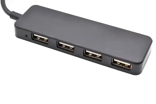 USB HUB 4 PORT KETTZ KT-041B 2.0 TIP A CRNI