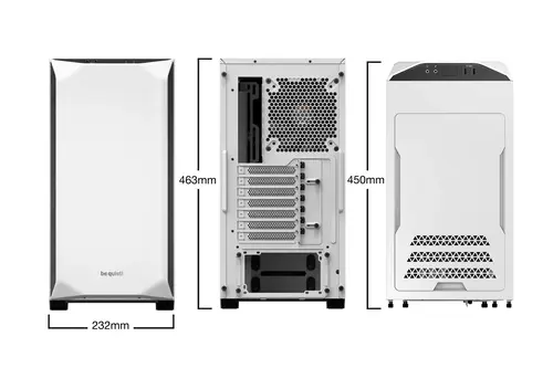 KUĆIŠTE BE QUIET  PURE BASE 500 WINDOW WHITE BGW35