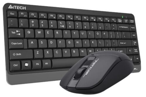 A4-FG1112 A4TECH FSTYLER BEZICNA TASTATURA YU-LAYOUT + BEZICNI MIS USB, GREY