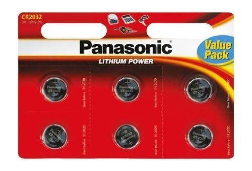 Panasonic baterije Litijum CR-2032 L/6bp