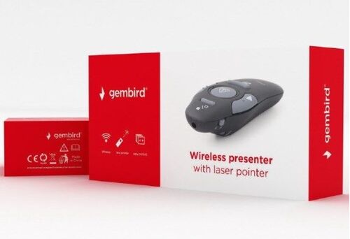 WP-L-01 GEMBIRD WIRELESS PREZENTER, LASER POINTER