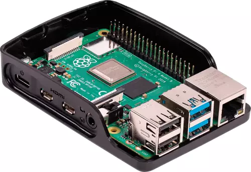 KUĆIŠTE ZA RASPBERRY PI 4 CRNO SIVO