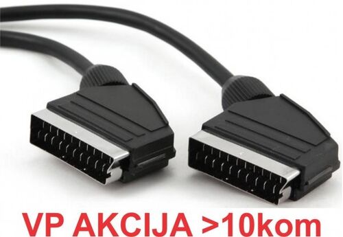 CCV-518A ** GEMBIRD SCART PLUG TO SCART 56KABL 1.5M (119)