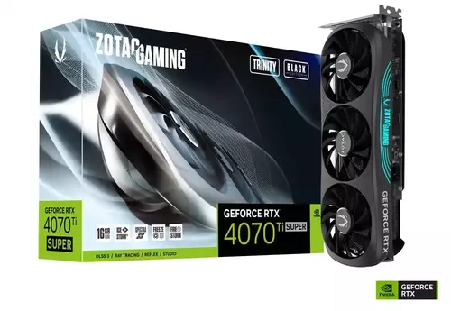 GRAFIČKA KARTA ZOTAC GAMING GEFORCE RTX 4070 TISUPER TRINITY BLACKEDITION 16GB DDR6 256BIT HDMI/3XDP