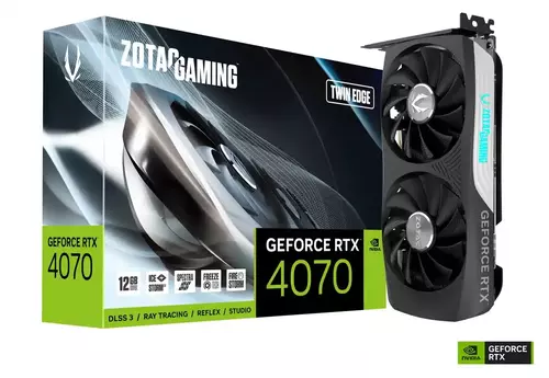 GRAFIČKA KARTA ZOTAC GAMING GEFORCE RTX 4070 TWIN EDGE 12GB DDR6 192 BIT 3XDP/HDMI