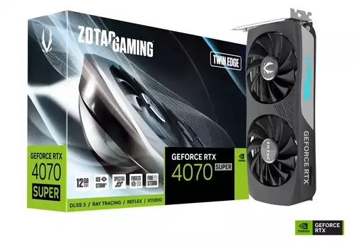 GRAFIČKA KARTA ZOTAC GAMING GEFORCE RTX 4070 SUPER TWIN EDGE 12GB DDR6 192 BIT HDMI/3XDP