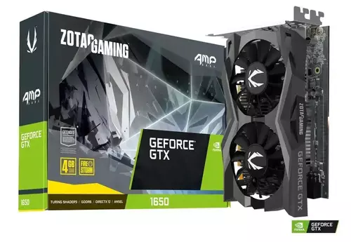 GRAFIČKA KARTAGEFORCE GTX 1650 ZOTAC GAMING AMP CORE 4 GB GDDR6/HDMI/DP/DVI-D/128 BIT