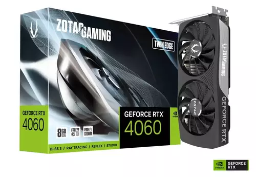 GRAFIČKA KARTA ZOTAC GAMING GEFORCE RTX 4060 TWIN EDGE 8GB DDR6 128 BIT 3XDP/HDMI