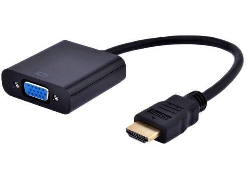 A-HDMI-VGA-06 ** GEMBIRD  HDMI TO VGA + AUDIO ADAPTER CABLE, SINGLE PORT (ALT A-HDMI-VGA-03, 439)