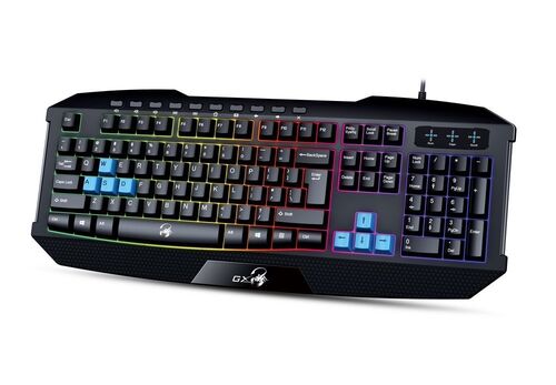 GENIUS K215 SCORPION GAMING USB US CRNA TASTATURA