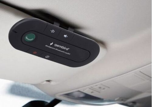 BTCC-03 GEMBIRD HANDSFREE ZVUCNIK - SPIKERFON ZA AUTO, MULTIPOINT BLUETOOTH CARKIT