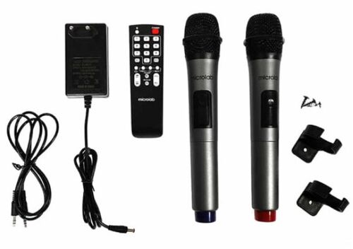 MICROLAB TL20 KARAOKE ZVUCNIK 200W, BLUETOOTH, LED, 12V/4500MAH, AUX, USB, MICROSD, FM RADIO,MIC*2