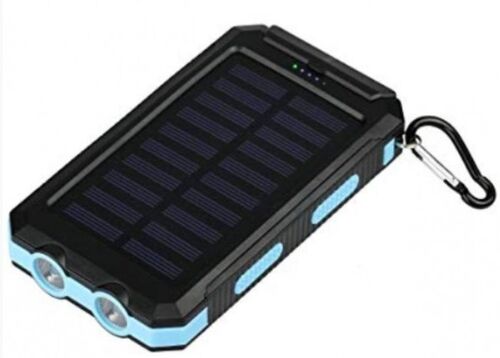 HRD-T12 ** GEMBIRD SOLAR POWER BANK 12000MAH 2XUSB, LED, KOMPAS (959)