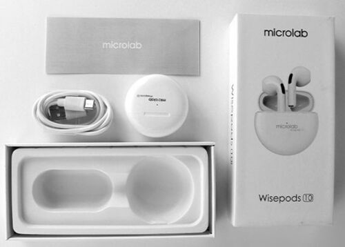 MICROLAB WISEPODS10 BLUETOOTH V5.0 SLUSALICE, TWS, TOUCH CONTROL