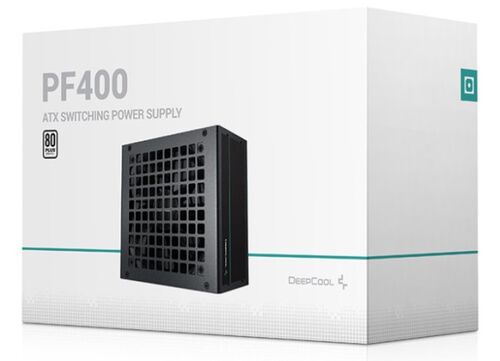 DEEPCOOL PF400 NAPAJANJE 80PLUS 400W 1X 20+4PIN, 2X 4PIN, 1X PCI-E(6+2)X2, 1X EPS 8PIN(4+4), 120MM