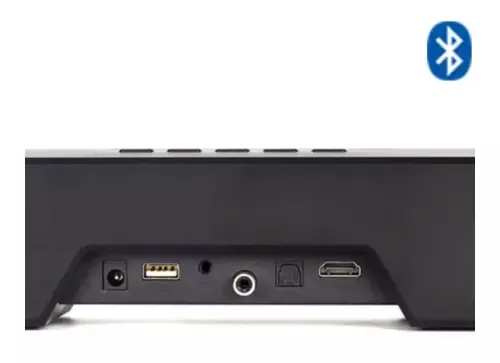 BLUETOOTH SPEAKER SOUNDBAR MICROLAB ONEBAR02 LED 2X15W/USB/HDMI/AUX/OPTICAL/COAXIAL CRNI