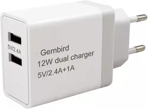 KUĆNI PUNJAČ GEMBIRD NPA-AC26 2XUSB + MICRO USB KABAL 1M