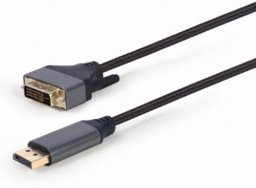 CC-DPM-DVIM-4K-6 GEMBIRD DISPLAYPORT NA DVI DIGITAL INTERFACE KABL 4K AT 30 HZ, PREMIUM SERIES 1.8M