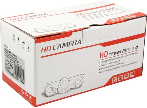 CAM-AHD5MP-HAU60W GMB BULLET KAMERA 5MPIX 4 IN1, AHD/TVI/CVI/CVBS,3.6MM FULL COLOR 20M 3.6MM