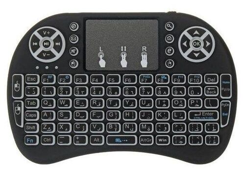 GMB-I8 ** GEMBIRD 2.4GHZ WIRELESS GAMING MINI KEYBOARD BACKLIGHT AND TOUCH, PUNJIVA BAT. BL-5C (519)