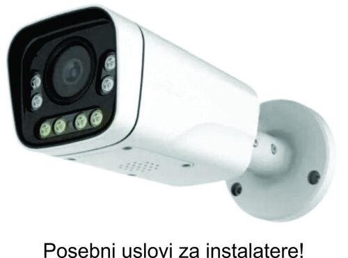 CAM-IP5MP-HAB75A GMB KAMERA 5MP MOTOR ZOOM 2.8-12MM-F1.6 P6SLITE, DUAL LED, FULL COLOR POE MIC, 50M