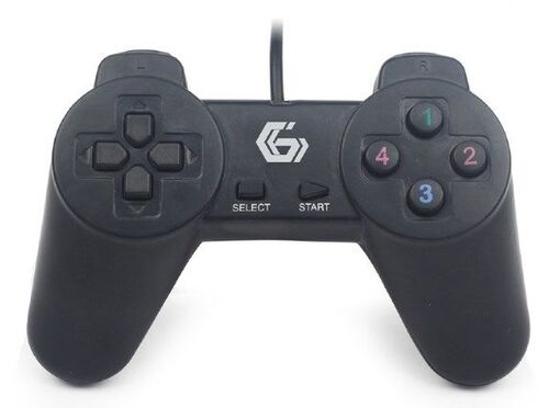 JPD-UB-01 GEMBIRD USB 2.0 DIGITAL GAMEPAD BLACK (ALT. JPD-DIGITALPAD) FO