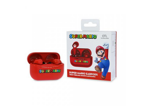 SLUSALICE BUBICE OTL SUPER MARIO ICON TWS RED ACC-0592