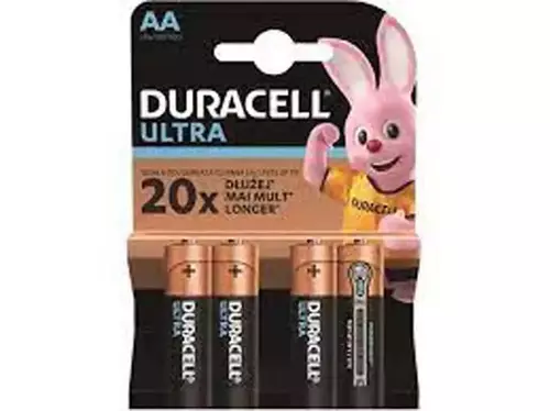 BATERIJA DURACELL OPTIMUM AA (PAK 4 KOM), NEPUNJIVA