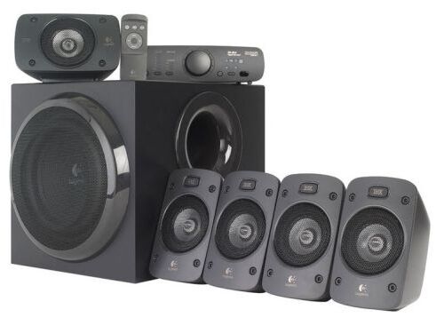 LOGITECH Z906, SPEAKER SYSTEM 5.1 HOME THEATER, THX DIGITAL