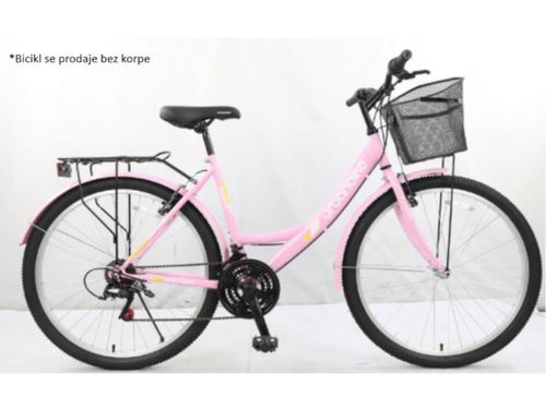 GRADSKI BICIKL AURORA 27.5" BELO-ROZE