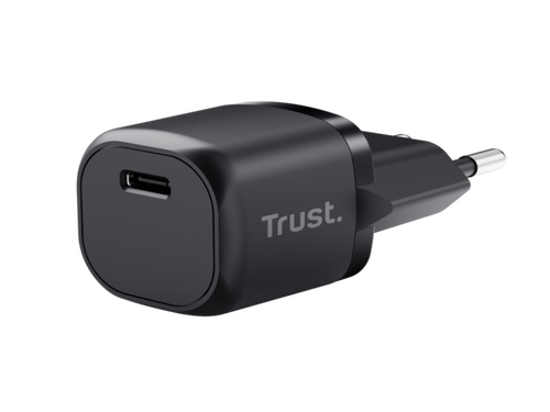 PUNJAČ TRUST MAXO 20W USB-C/SMARTPHONE/CRNA