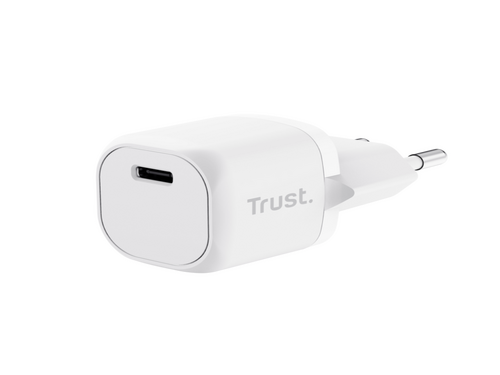 PUNJAČ TRUST MAXO 20W USB-C/SMARTPHONE/BELA