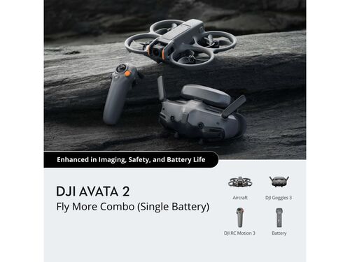 DRON DJI AVATA 2 FLY MORE COMBO (SINGLE BATTERY)