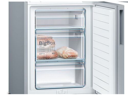 FRIŽIDER BOSCH KGV36VLEAS/KOMBINOVANI/LOWFROST/E/308(217+96)/186X60X65CM/INOX